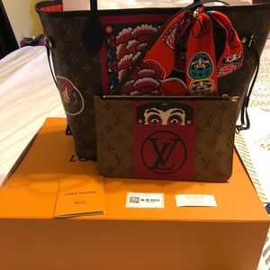 SOLD Louis Vuitton Neverfull MM Kabuki